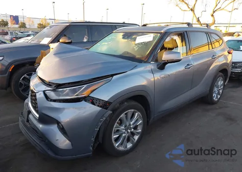 2020 Toyota Highlander Hybrid Limited из США, поврежденный, VIN 5TDYARAH3LS001458